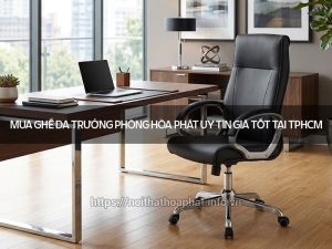 Ghế da trưởng phòng Hòa Phát