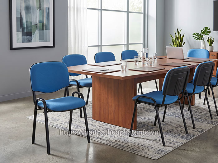 Ghế phòng họp vải nỉ hiện đại