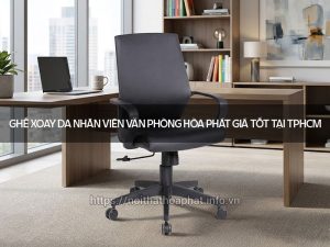 Ghế xoay da nhân viên văn phòng