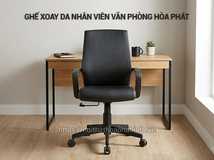 Ghế xoay da nhân viên văn phòng
