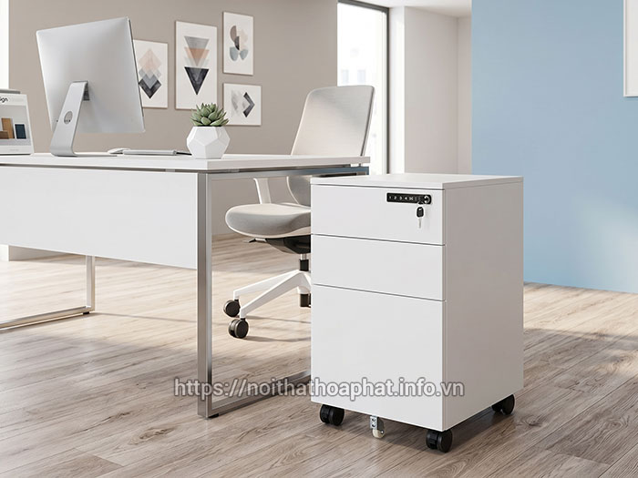 Hộc di động kéo tay vát cạnh