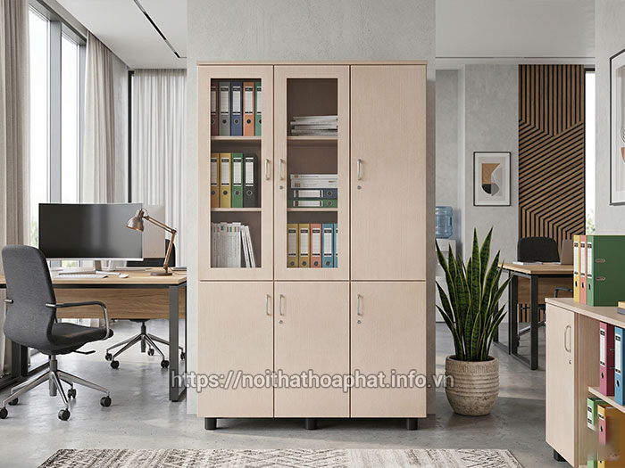 Tủ hồ sơ Hòa Phát cao 1m8