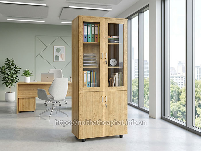 Tủ hồ sơ Hòa Phát cao 1m8
