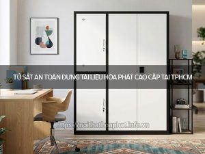 Tủ sắt an toàn đựng tài liệu