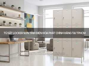 Tủ sắt locker sơn tĩnh điện