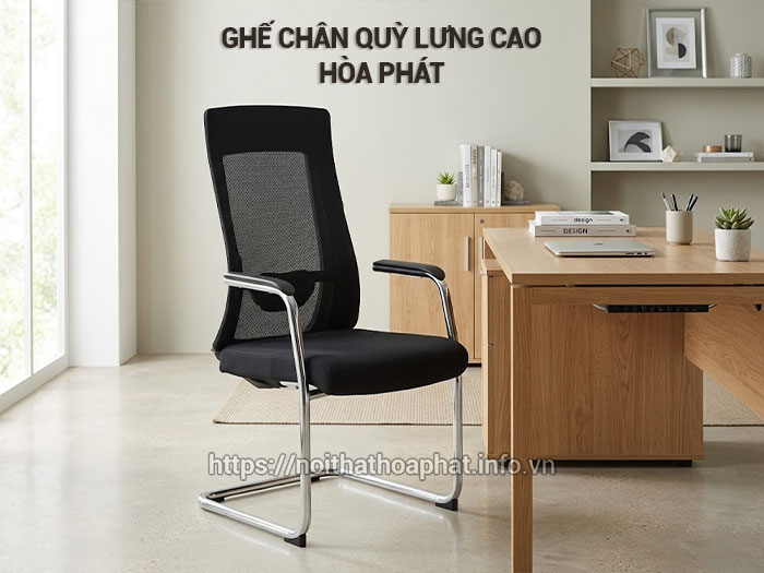 Ghế chân quỳ lưng cao Hòa Phát