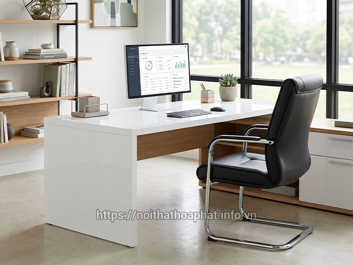 Ghế chân quỳ lưng cao Hòa Phát