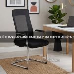 Ghế chân quỳ lưng cao Hòa Phát