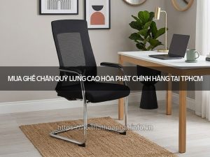 Ghế chân quỳ lưng cao Hòa Phát