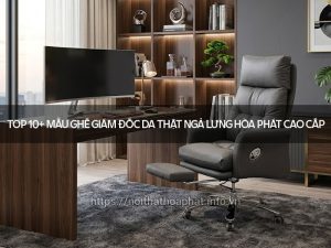 Ghế giám đốc da thật ngả lưng