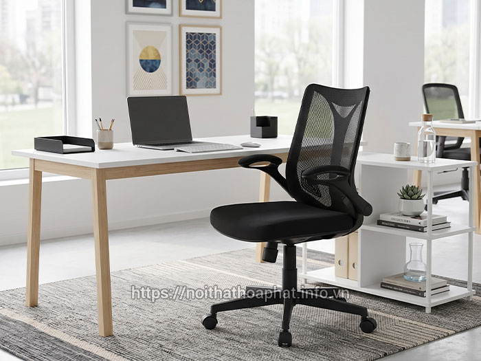 Ghế nhân viên lưng cao lưới