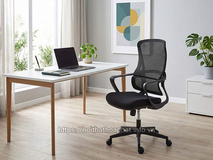 Ghế nhân viên lưng cao lưới