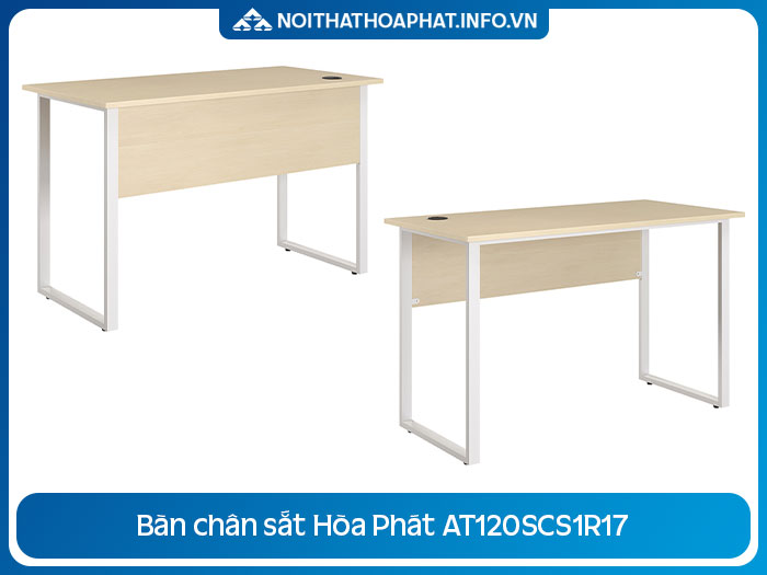 Bàn Làm Việc Chân Sắt AT120SCS1R17
