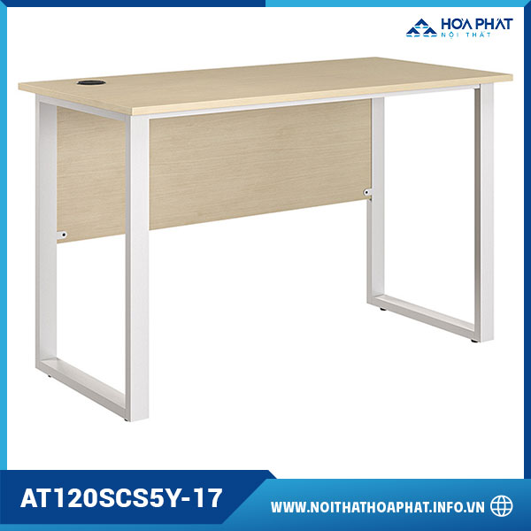 Bàn Chân Sắt Mặt Gỗ AT120SCS5Y-17