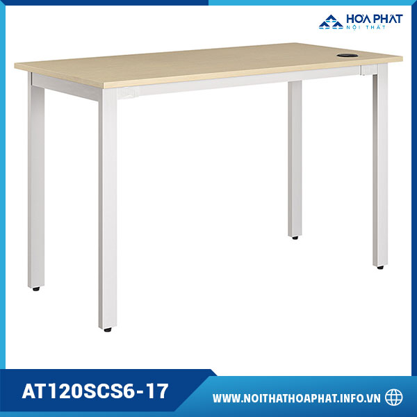 Bàn Chân Sắt Mặt Gỗ AT120SCS6-17