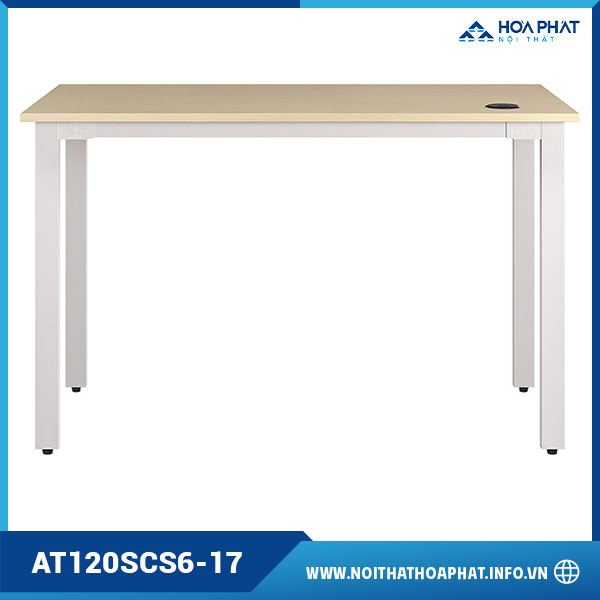 Bàn Chân Sắt Mặt Gỗ AT120SCS6-17