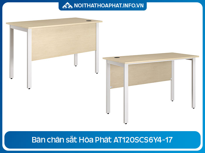 Bàn Văn Phòng Chân Sắt AT120SCS6Y4-17