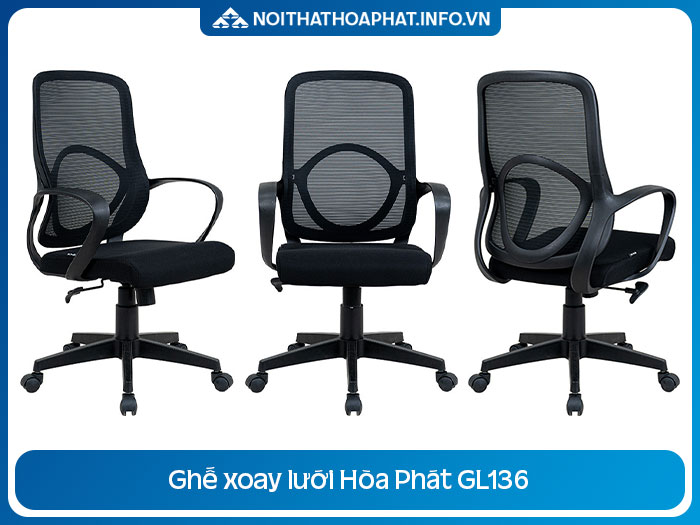 Ghế Lưới Nhân Viên Hòa Phát GL136