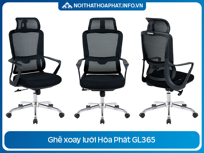 Ghế Xoay Lưới Hòa Phát GL365