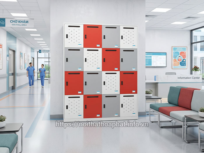 Tủ locker bệnh viện
