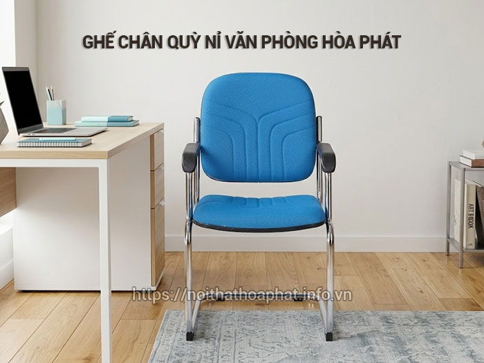 Ghế chân quỳ nỉ văn phòng