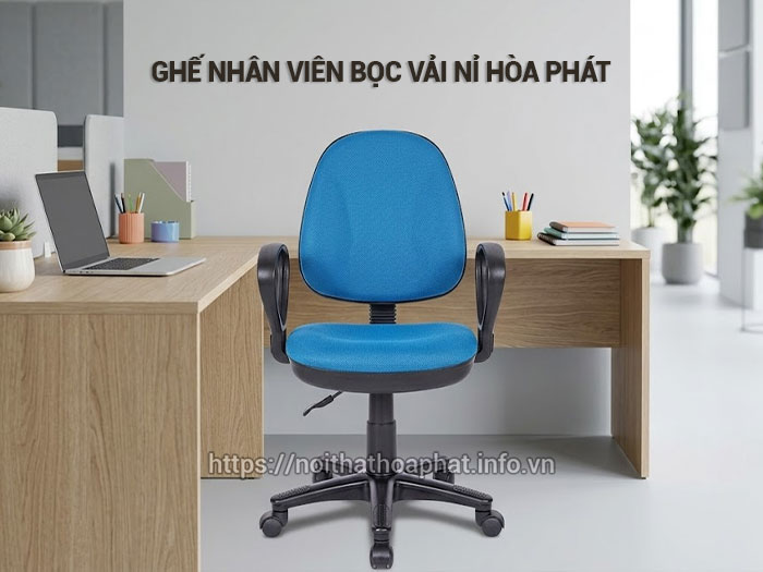 Ghế nhân viên bọc vải nỉ