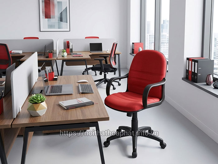 Ghế nhân viên bọc vải nỉ