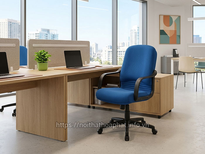 Ghế nhân viên bọc vải nỉ