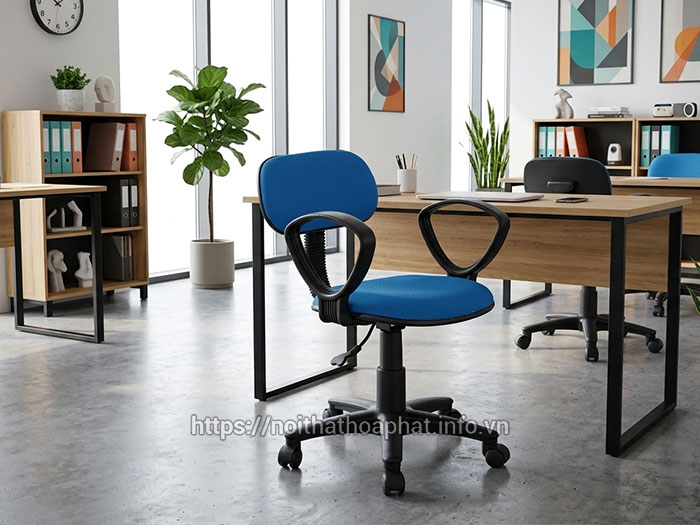 Ghế nhân viên bọc vải nỉ