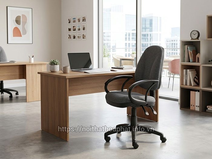 Ghế nhân viên bọc vải nỉ