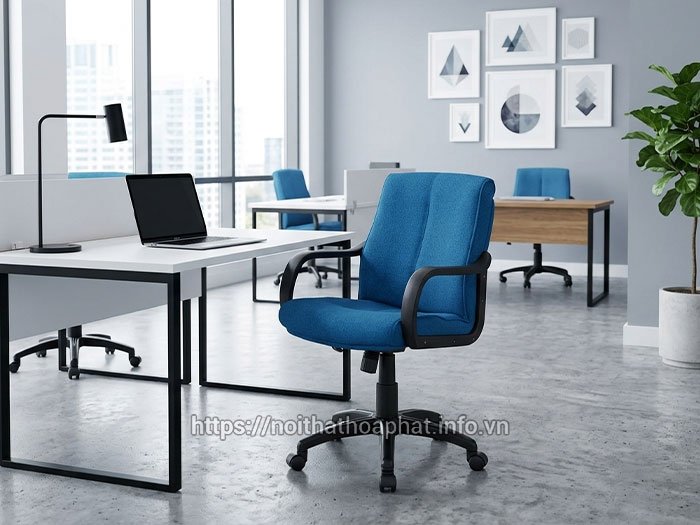 Ghế nhân viên bọc vải nỉ