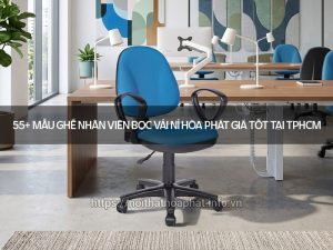 Ghế nhân viên bọc vải nỉ