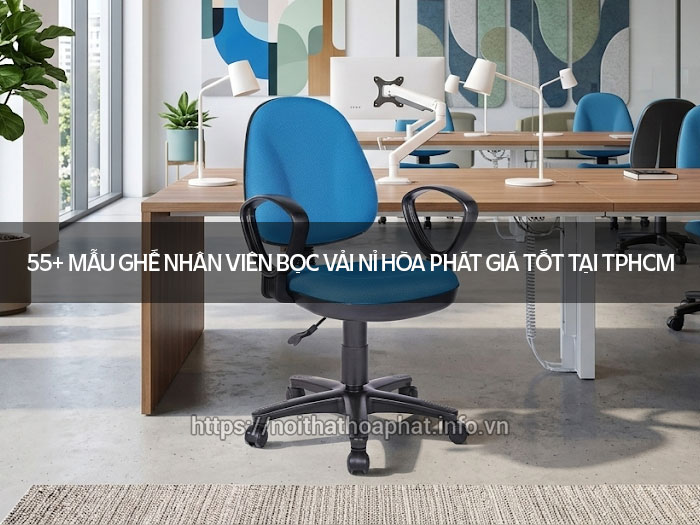 Ghế nhân viên bọc vải nỉ