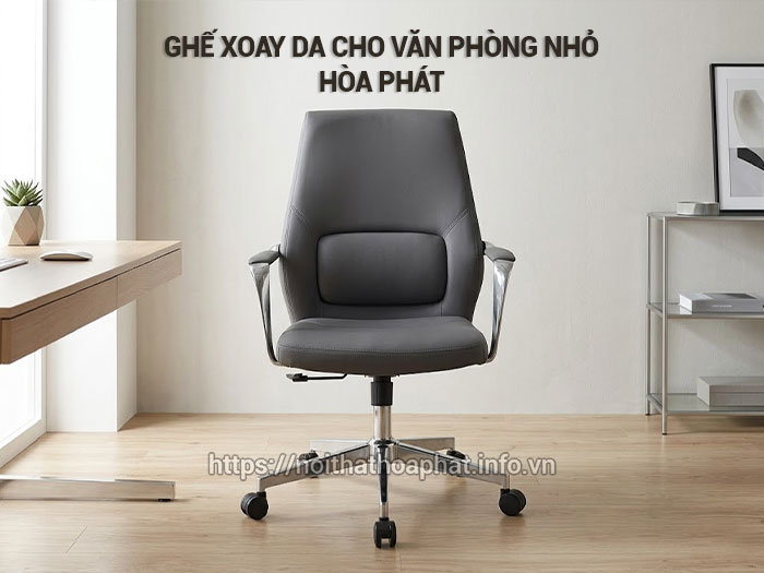 Ghế xoay da cho văn phòng nhỏ