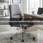 Ghế xoay da cho văn phòng nhỏ