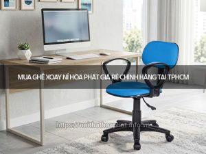 Ghế xoay nỉ Hòa Phát giá rẻ
