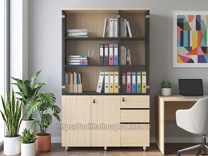 Tủ gỗ Hòa Phát MDF melamine
