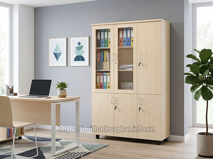 Tủ gỗ Hòa Phát MDF melamine