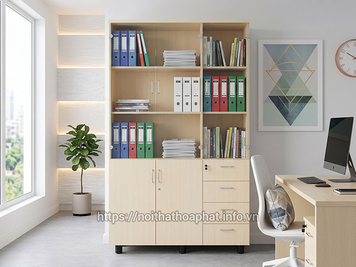 Tủ gỗ Hòa Phát MDF melamine