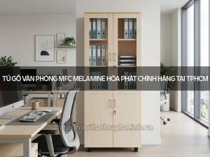 Tủ gỗ văn phòng MFC melamine