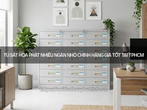 Tủ sắt Hòa Phát nhiều ngăn nhỏ