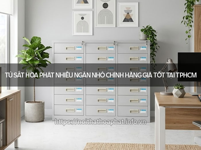 Tủ sắt Hòa Phát nhiều ngăn nhỏ