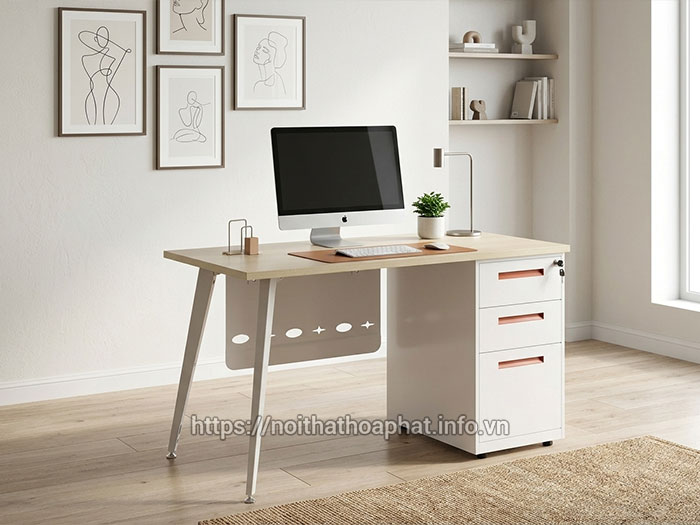 Bàn chân sắt Hòa Phát có hộc tủ