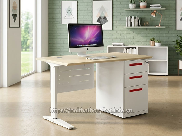 Bàn chân sắt Hòa Phát có hộc tủ