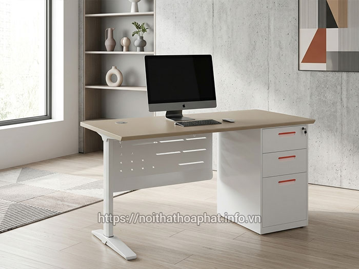 Bàn chân sắt Hòa Phát có hộc tủ
