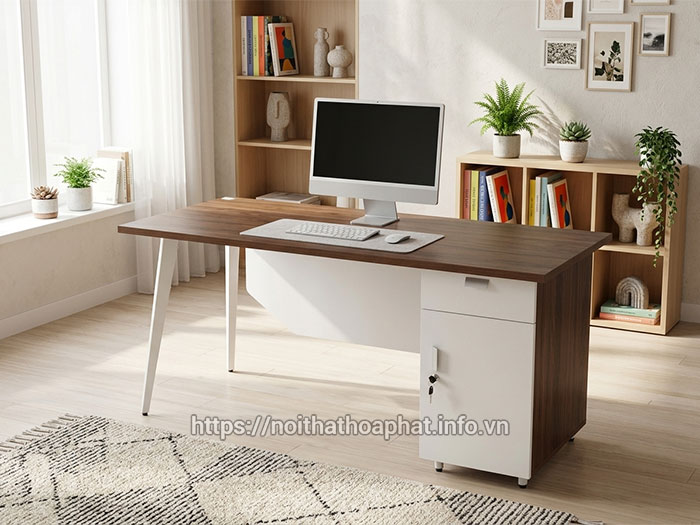 Bàn chân sắt Hòa Phát có hộc tủ