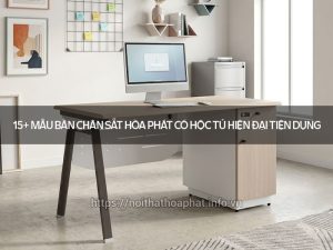 Bàn chân sắt Hòa Phát có hộc tủ
