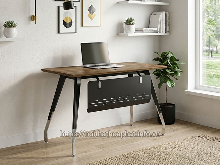 Bàn làm việc chân sắt nhỏ gọn