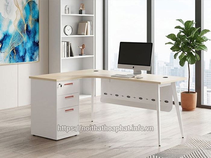 Bàn trưởng phòng Hòa Phát có hộc kéo
