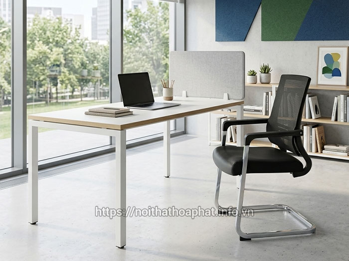 Ghế chân quỳ lưới lưng trung